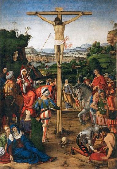 Andrea Solario The Crucifixion Germany oil painting art